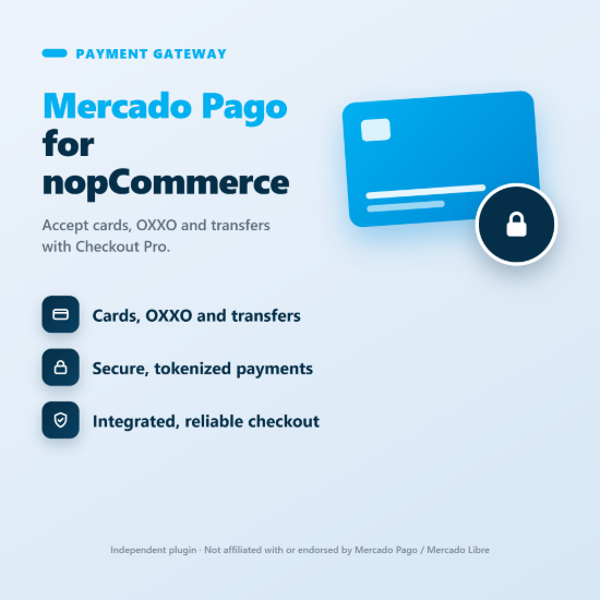 Imagen de Mercado Pago para nopCommerce