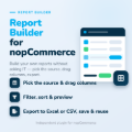 Constructor de reportes para nopCommerce